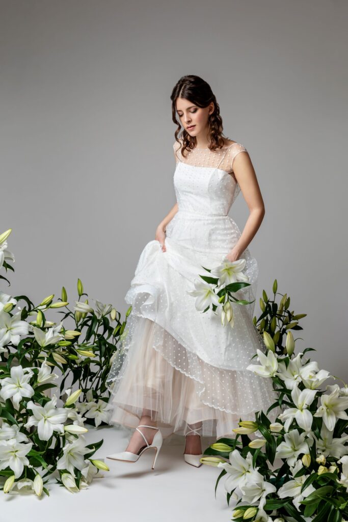 tulle abiti da sposa