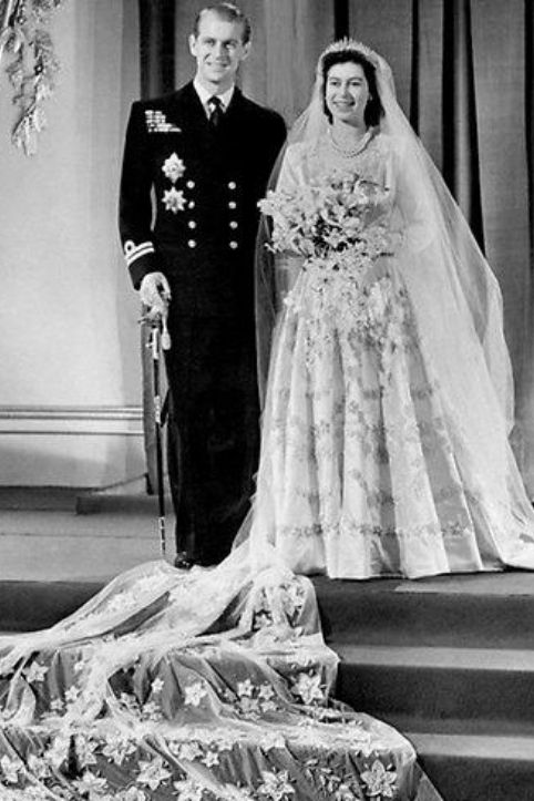 Principessa Elisabetta e Principe Mountbatten matrimonio regale, 1947