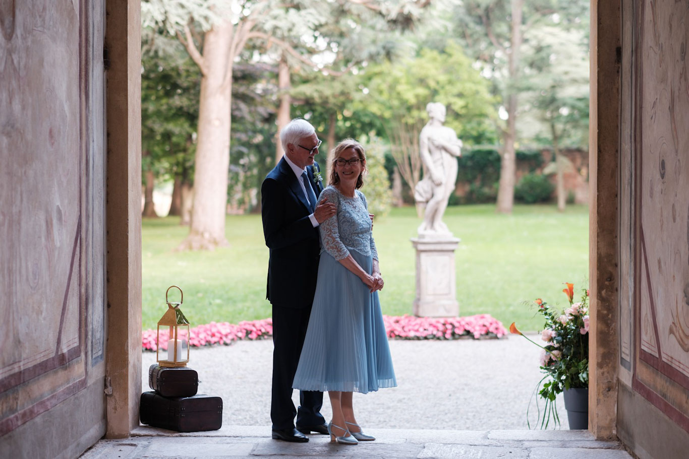 Gabriela in abito da sposa su misura Talea CoutureMilano