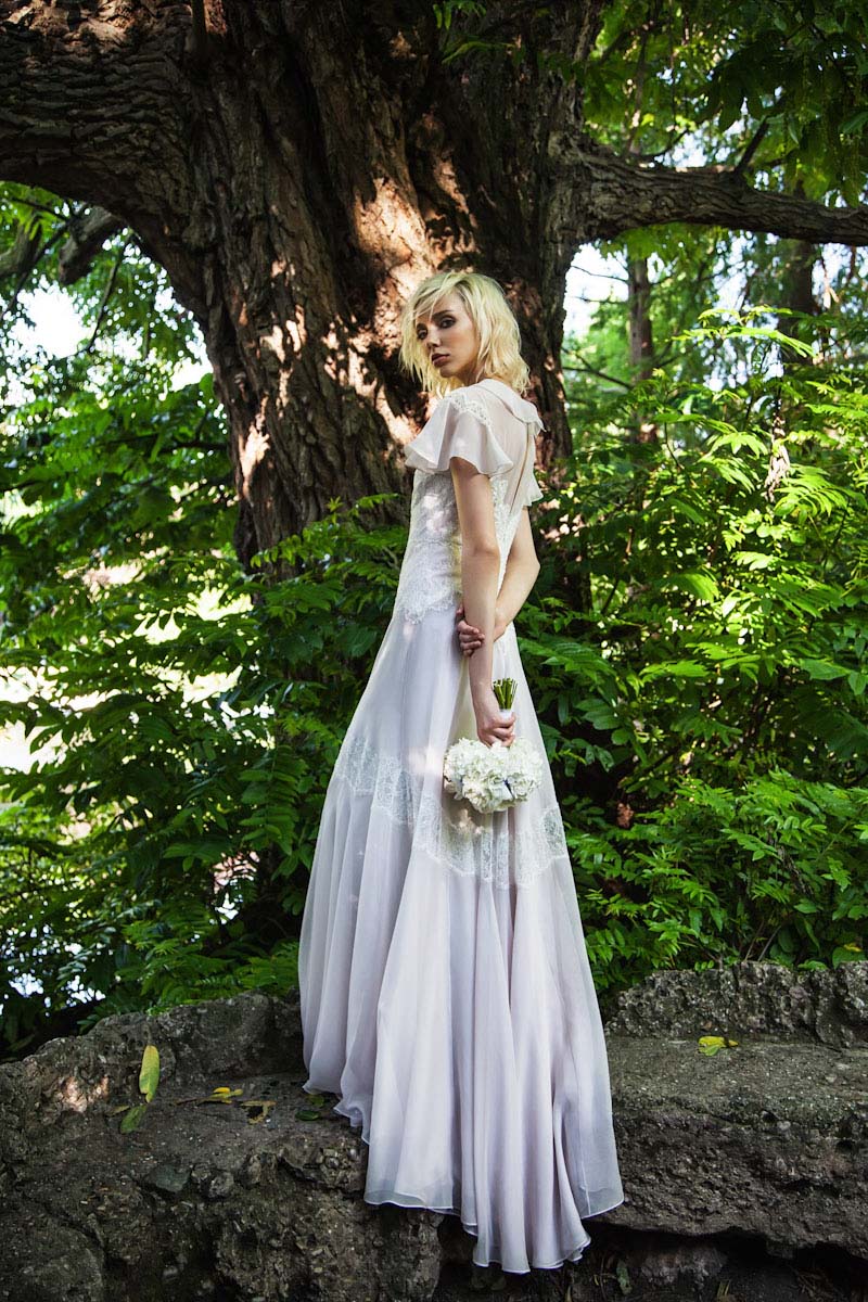 abito da sposa country chic Talea Couture