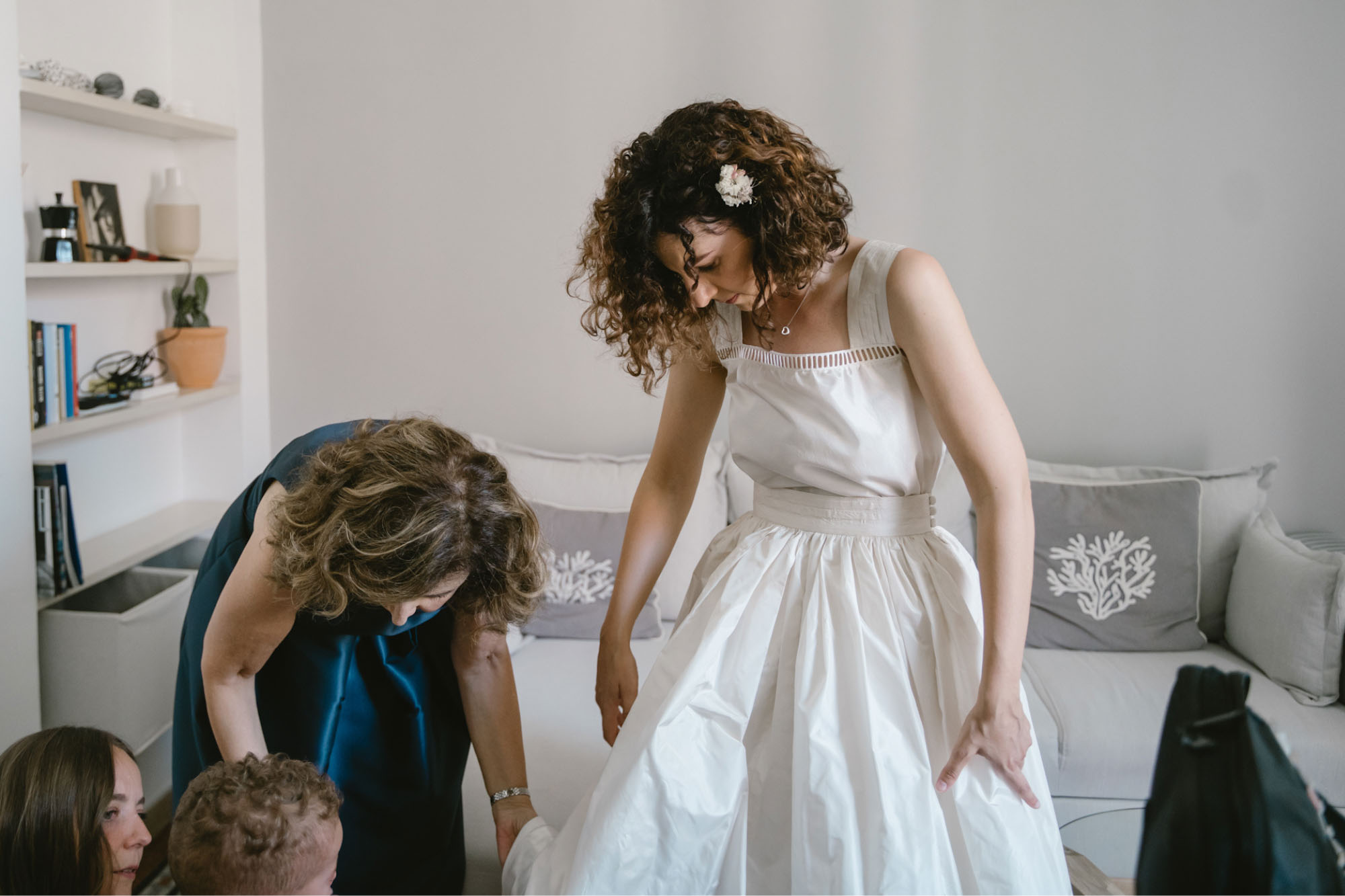 Federica in abito da sposa vintage abito da sposa vintage